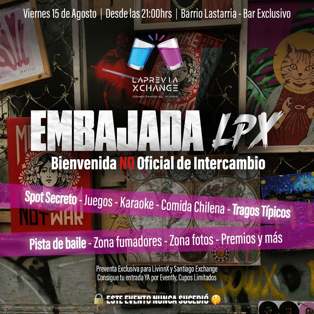 🍻 EMBAJADA LPX - LA BIENVENIDA NO OFICIAL 🌍 image}