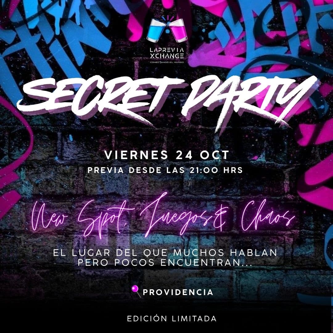 SECRET PARTY LPX image}